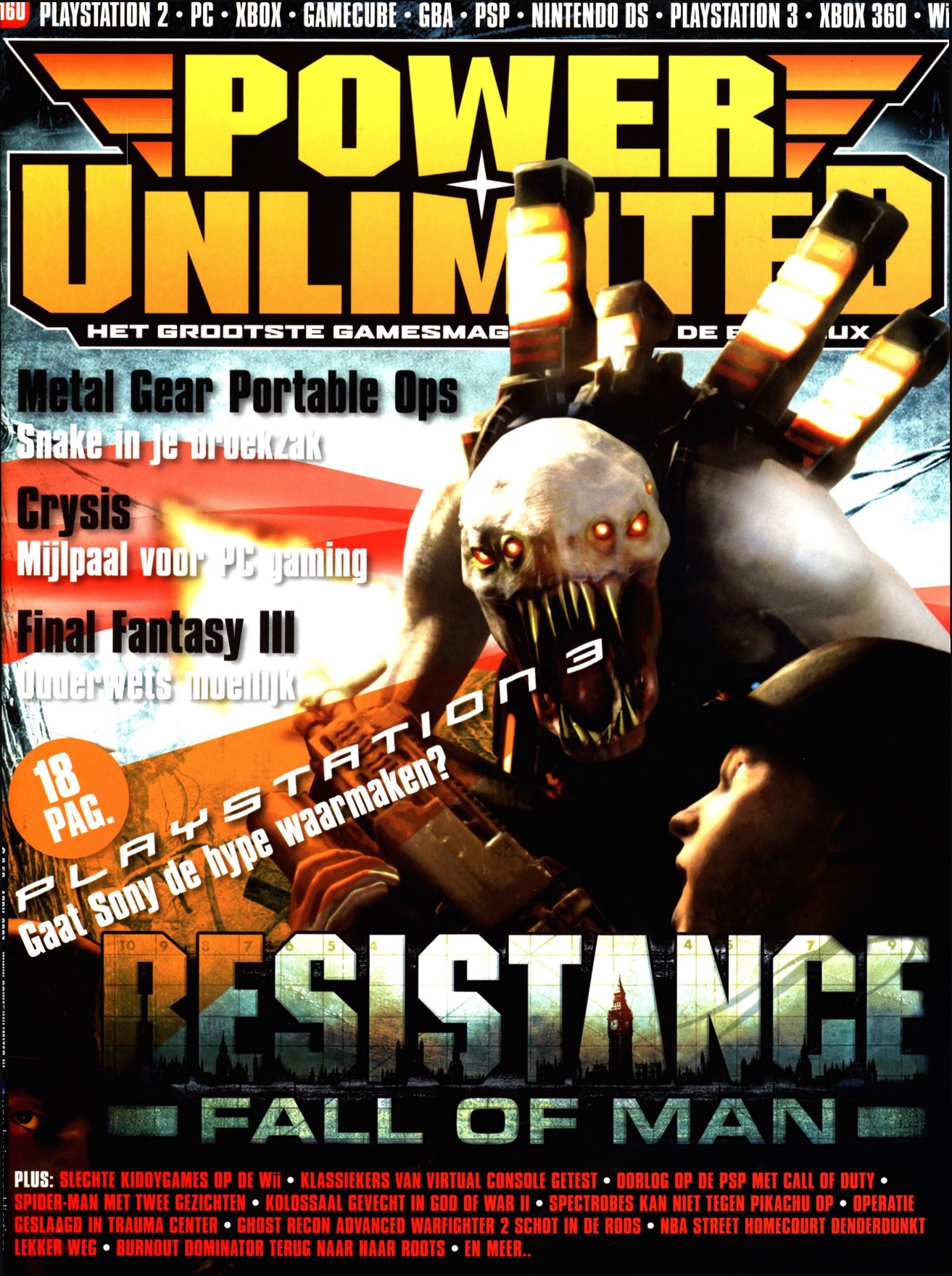 Cover van Power Unlimited 160