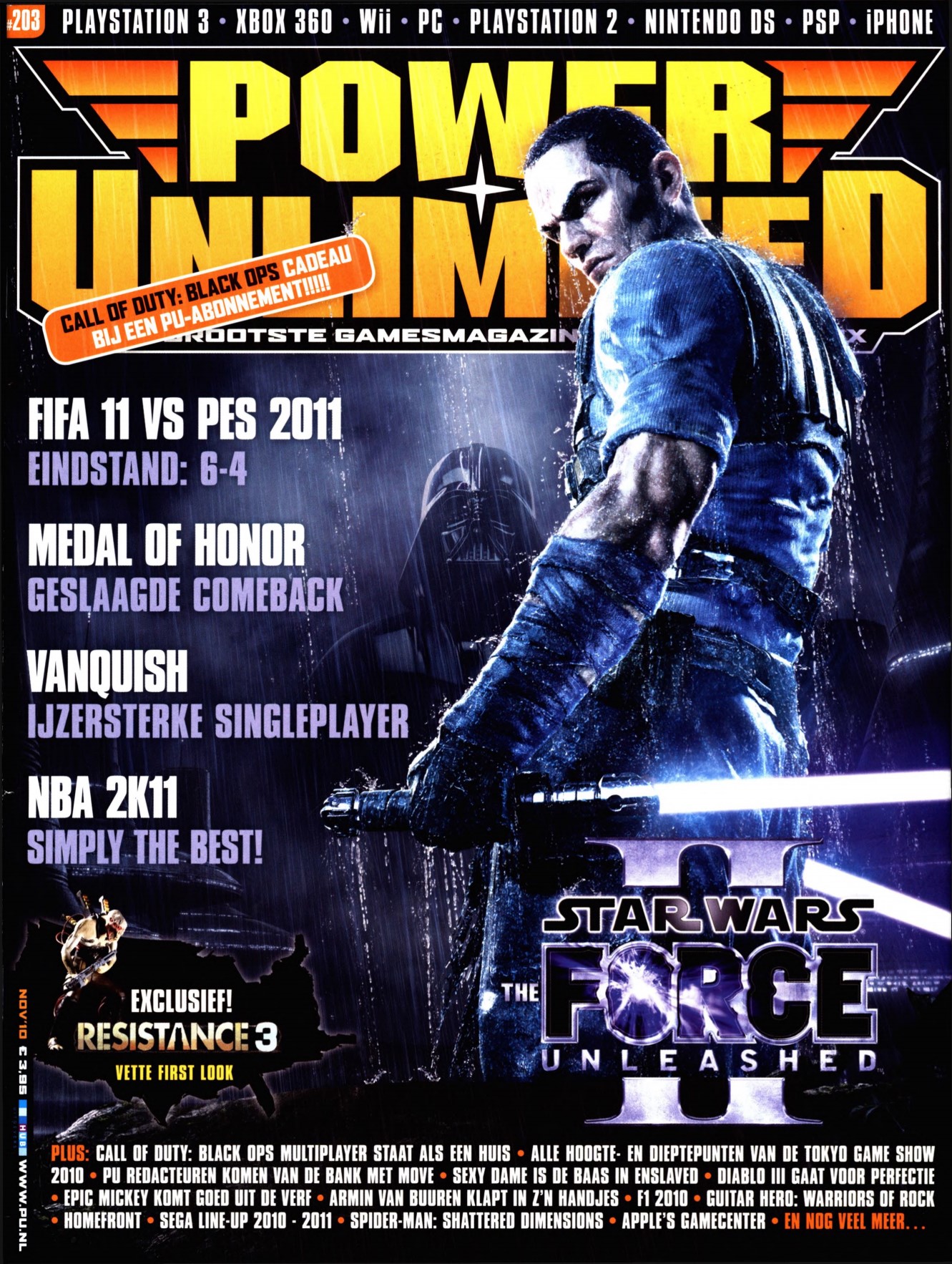Cover van Power Unlimited 203