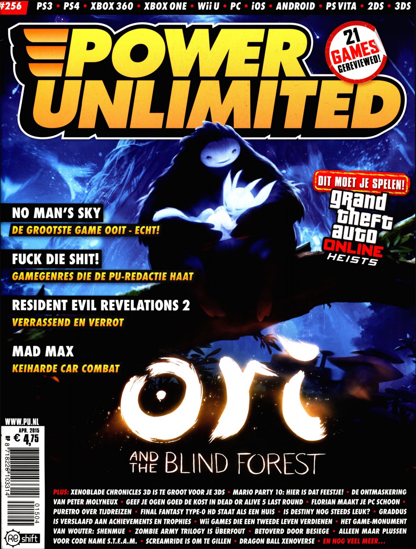 Cover van Power Unlimited 256