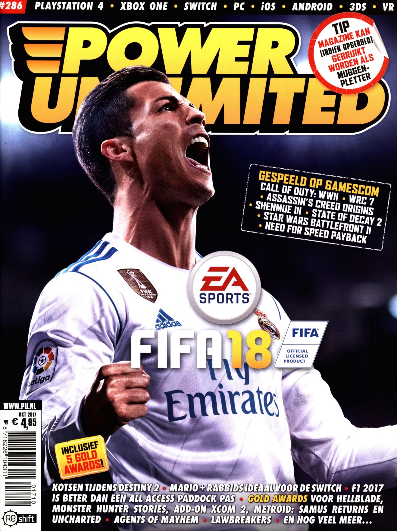 Cover van Power Unlimited 286
